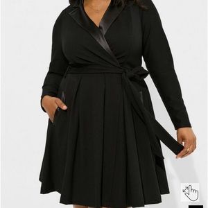 Torrid Mini Tuxedo Dress